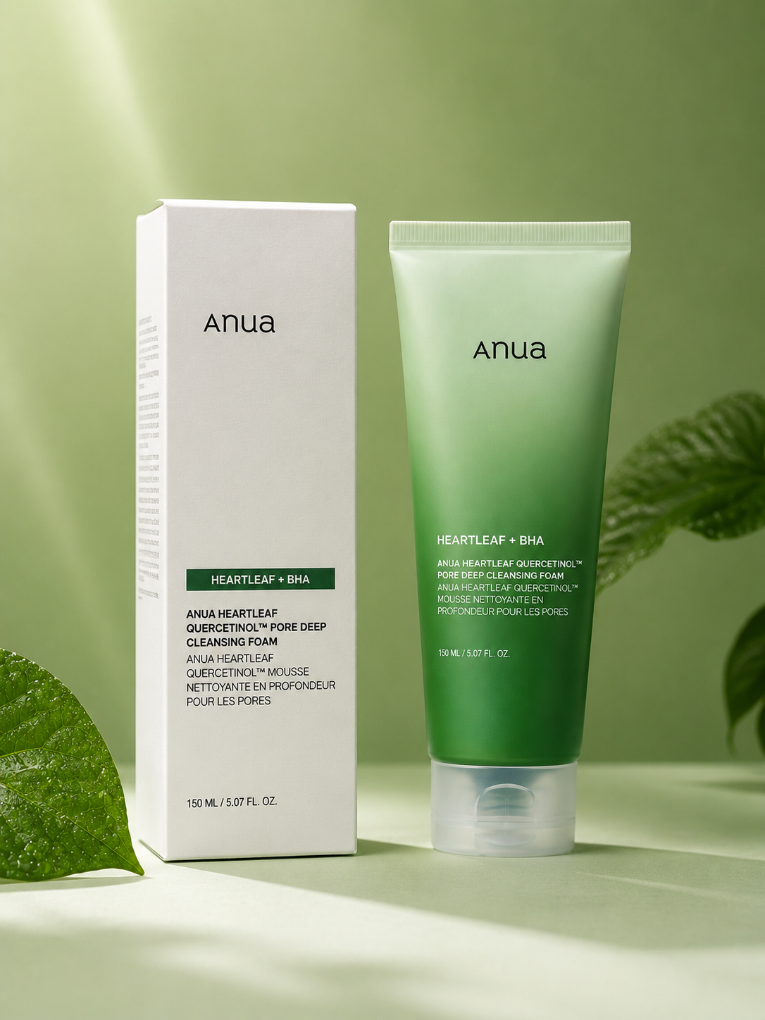 Anua Heartleaf Quercetinol Pore Deep Cleansing Foam 150ml