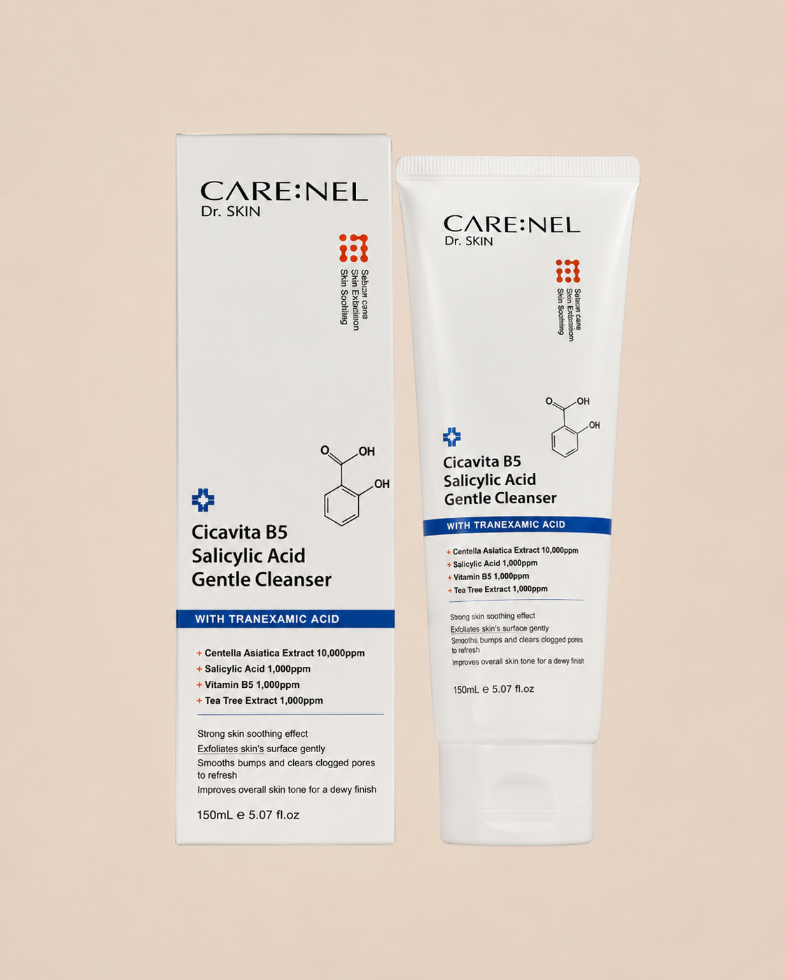 Care:Nel Dr. Skin Cicavita B5 Salicylic Acid Gentle Cleanser 150ml