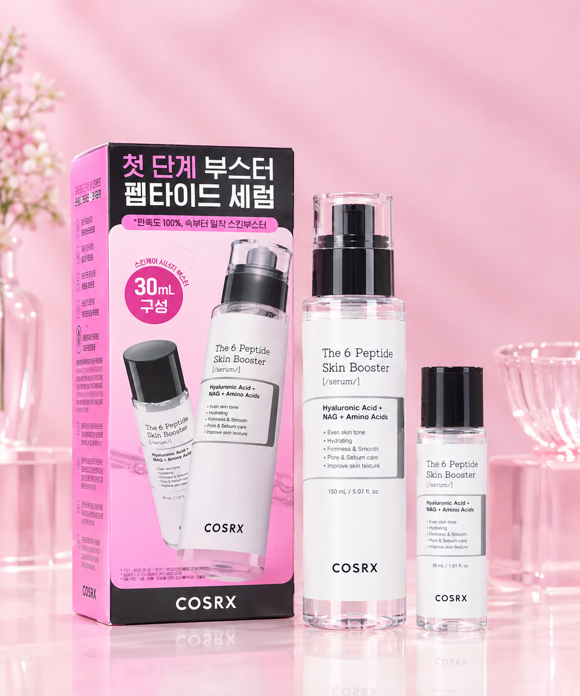 COSRX The 6 Peptide Skin Booster Serum 150ml + 30ml Set